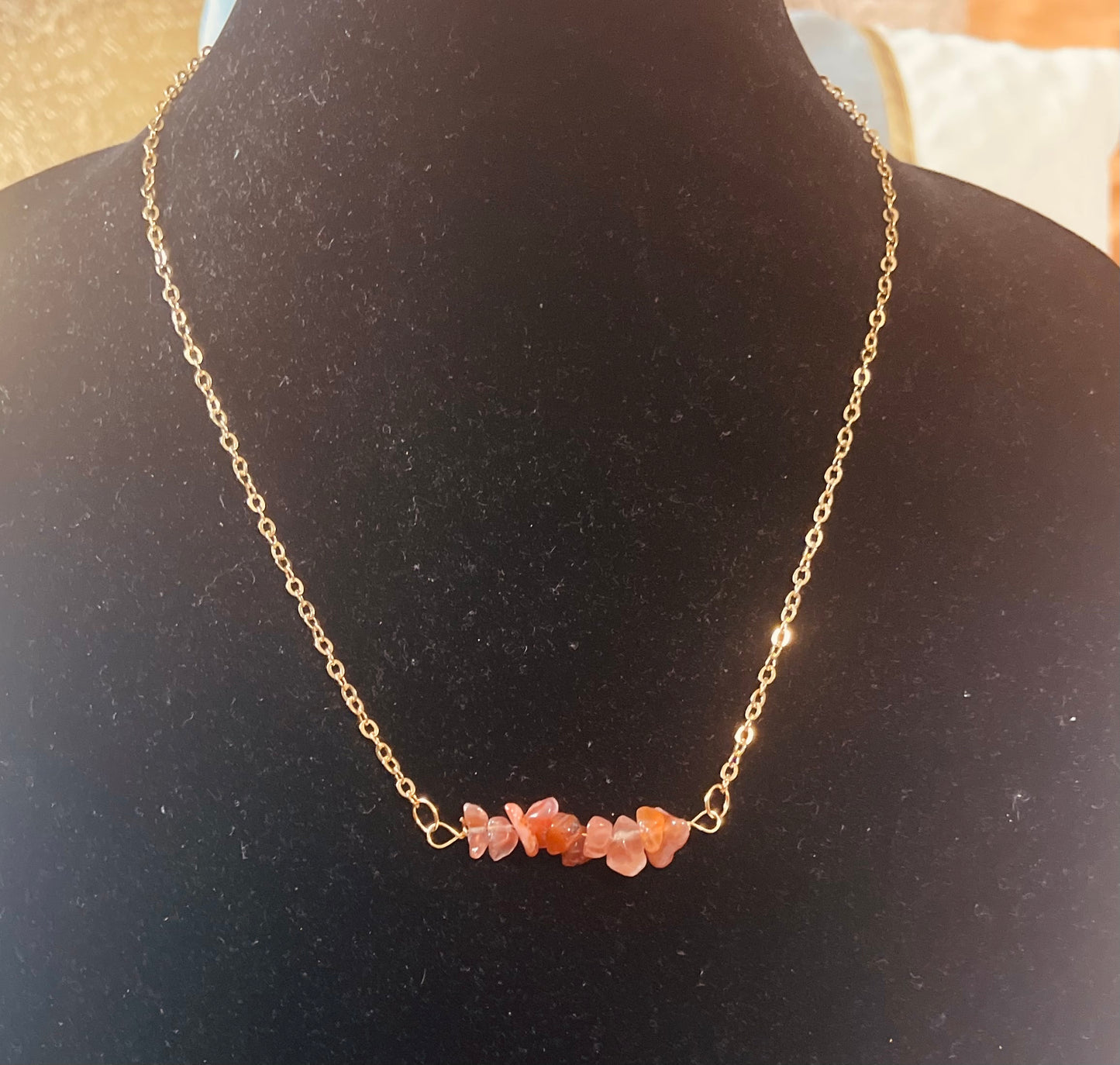 Crystal Bar Necklace