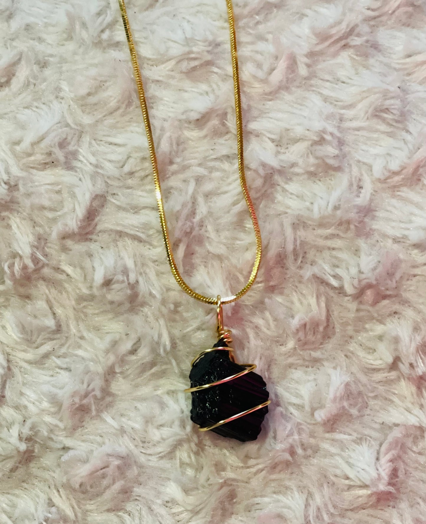 Black Tourmaline Pendants