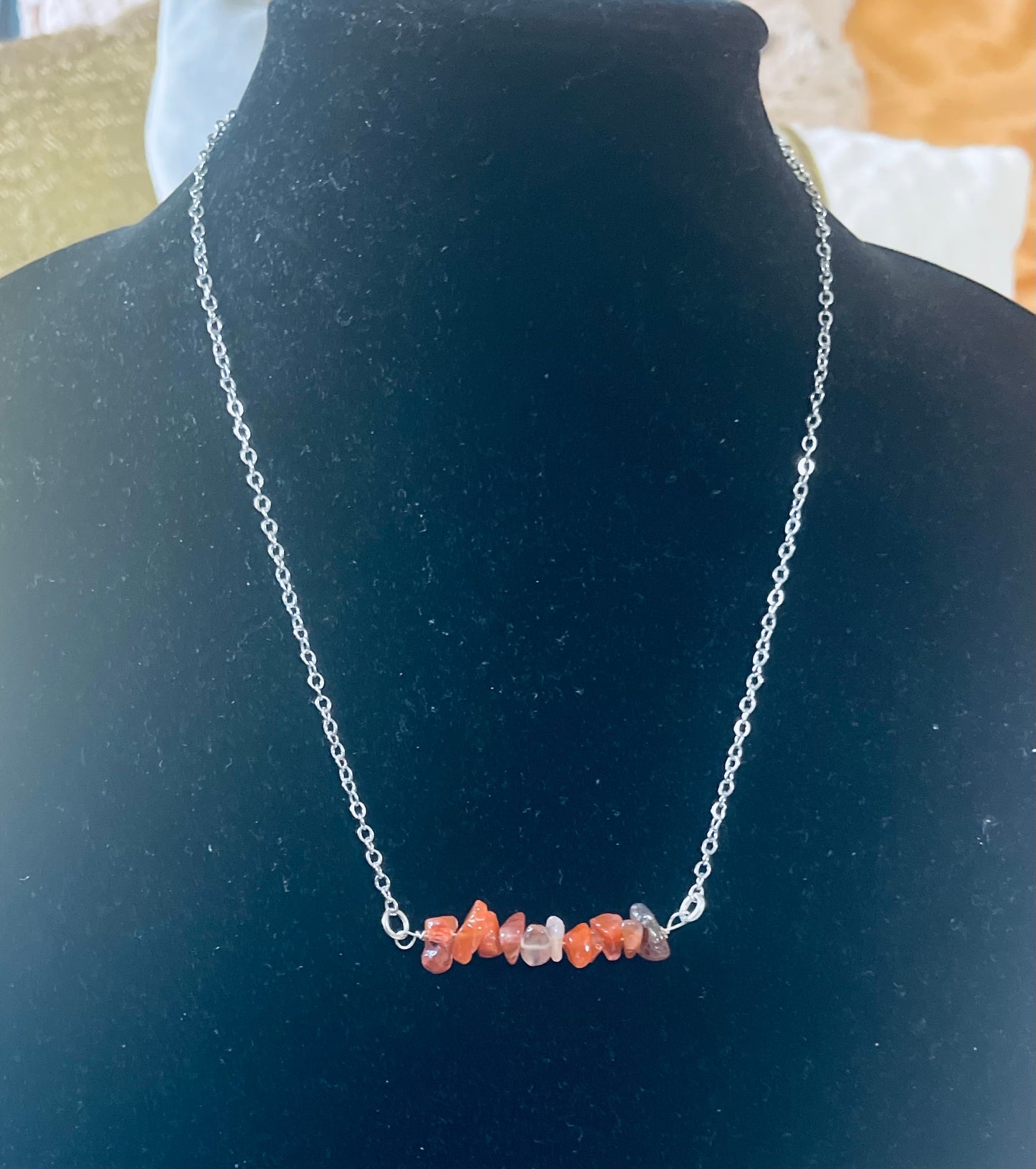 Crystal Bar Necklace