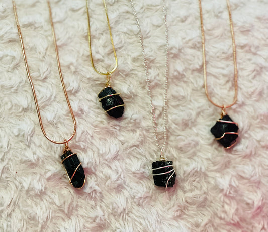 Black Tourmaline Pendants