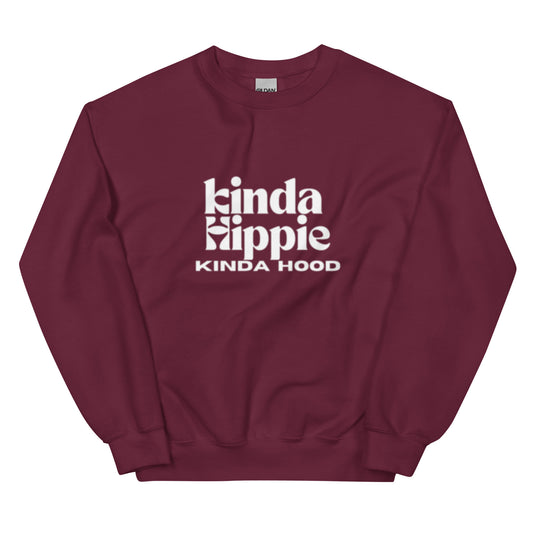 KINDA HIPPIE Unisex Sweatshirt