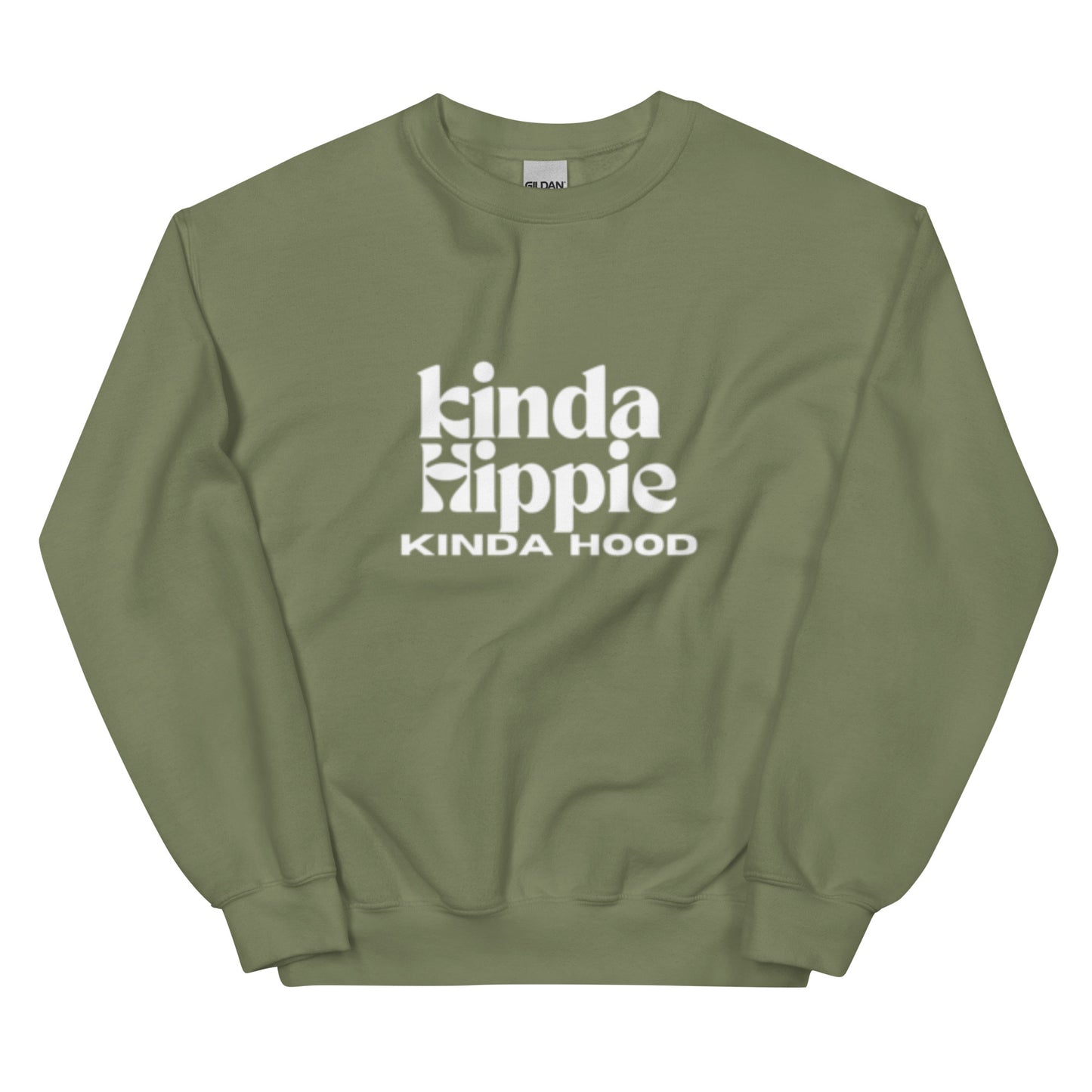 KINDA HIPPIE Unisex Sweatshirt