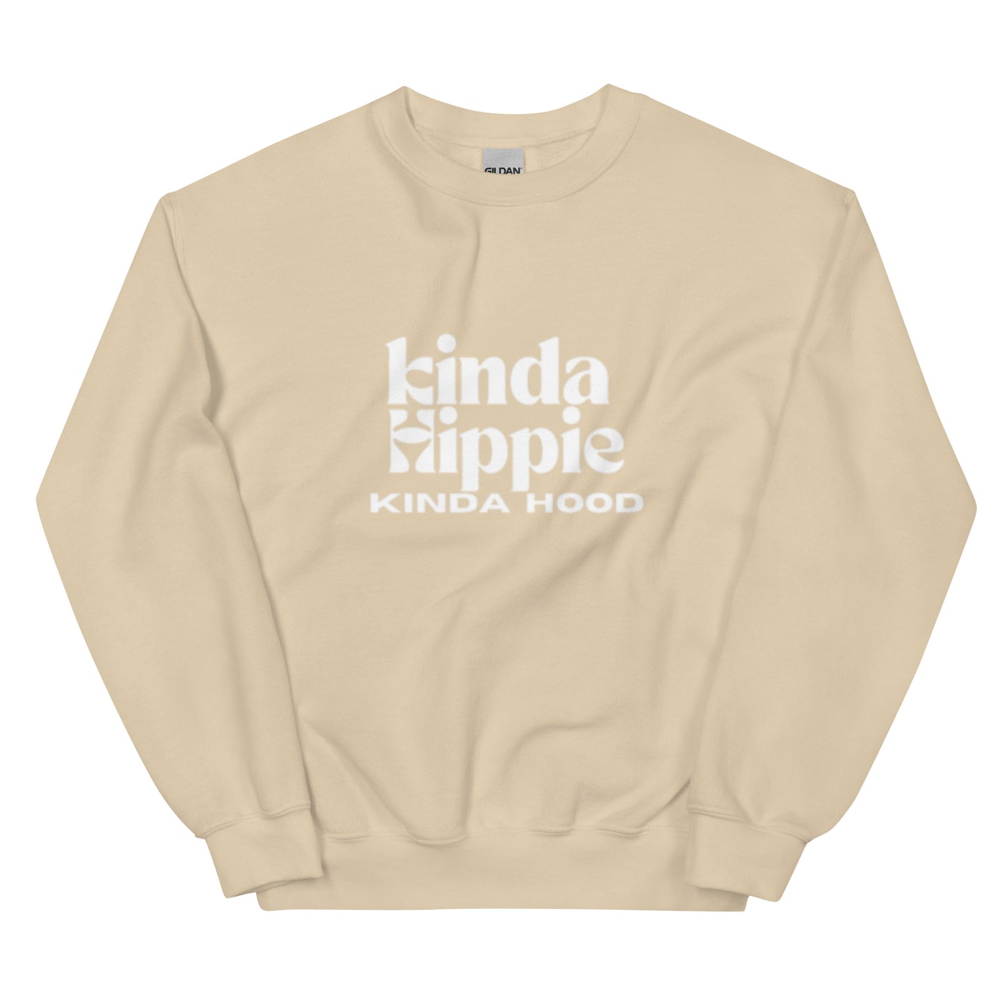 KINDA HIPPIE Unisex Sweatshirt