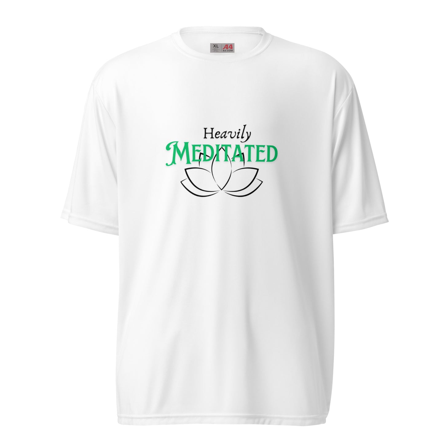 Heavily Meditated performance crew neck t-shirt