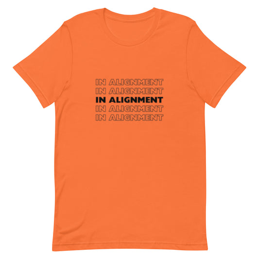 In Alignment Unisex t-shirt