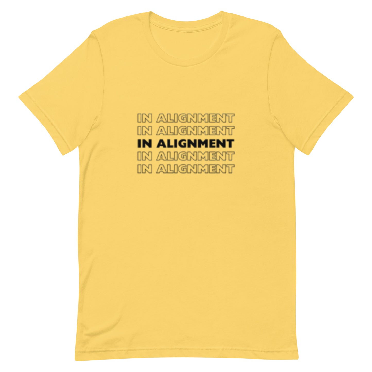 In Alignment Unisex t-shirt