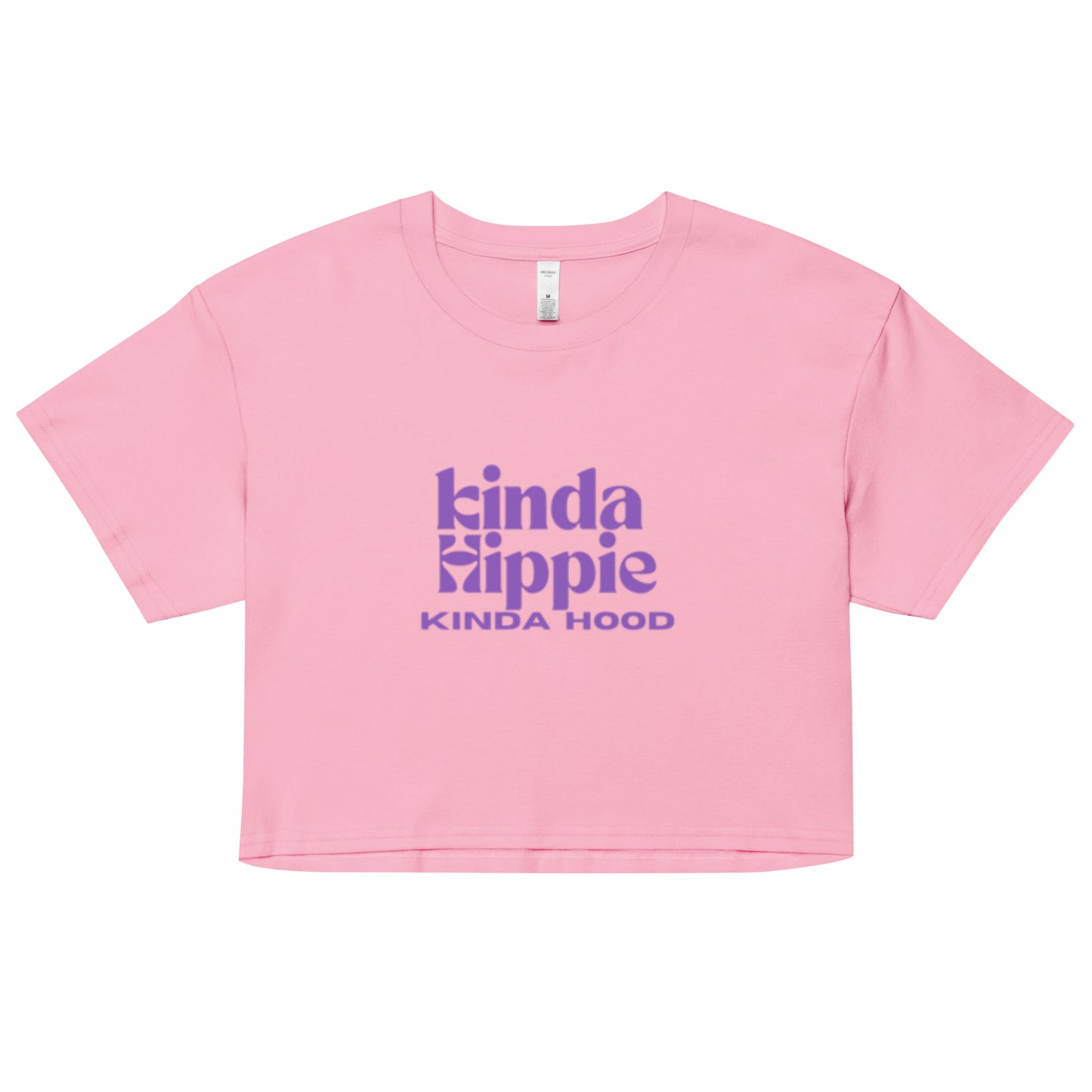 Kinda Hippie Kinda Hood Women’s crop top