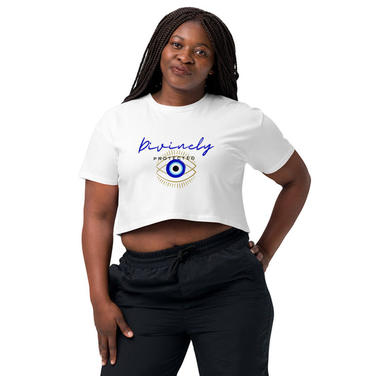 Divinely Protected crop top