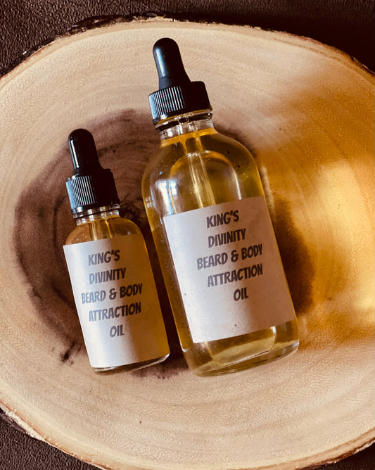 King’s Divinity Beard & Body Attraction Oil